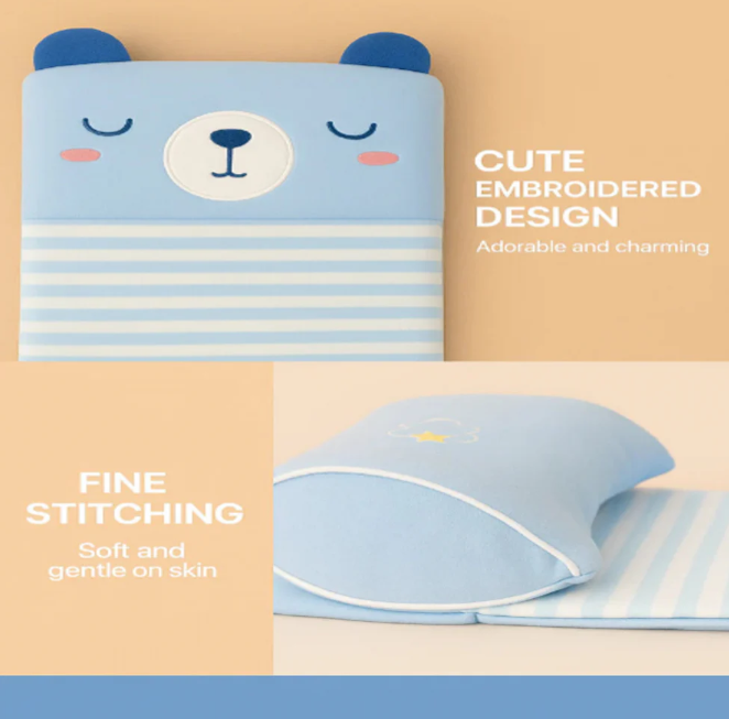 Baby Shaping Head Support Pillow - Assorted Colour