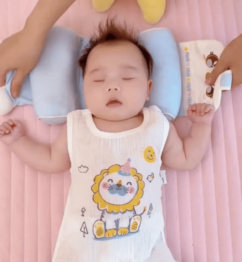 Baby Shaping Head Support Pillow - Assorted Colour