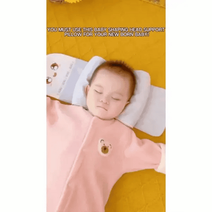 Baby Shaping Head Support Pillow - Assorted Colour